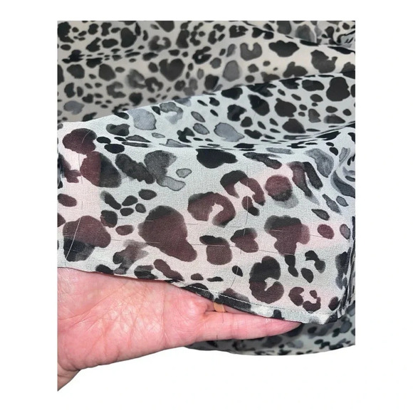 Lane Bryant 18/20 strapless maxi cheetah - Picture 3 of 4